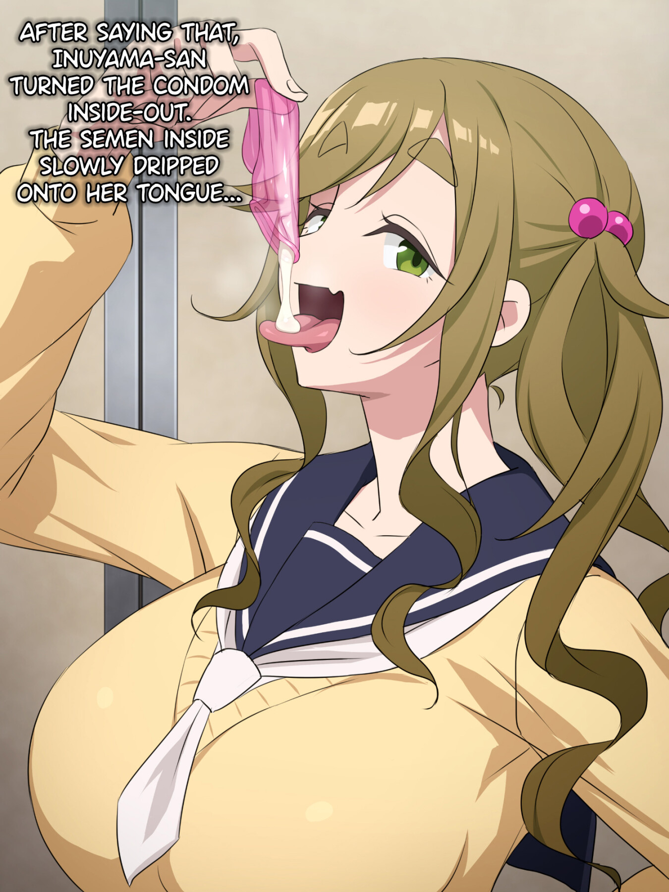 Hentai Manga Comic-Inuyama-san in the men's restroom.-Read-33